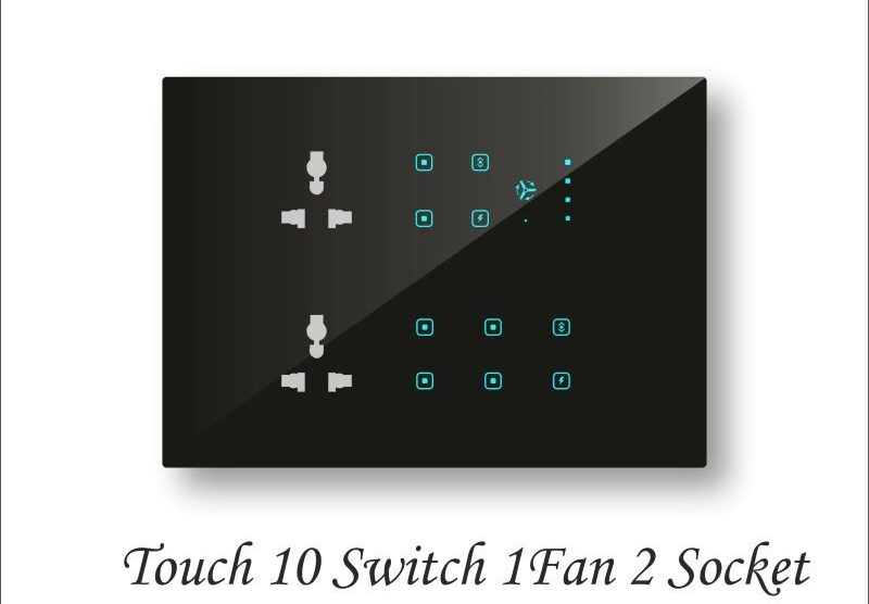 Touch 10 Switch 1 Fan 2 Socket