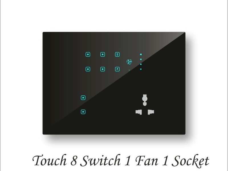 Touch 8 Switch 1 Fan 1 Socket