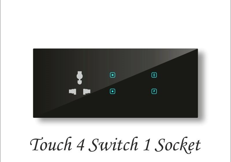 Touch 4 Switch 1 Socket