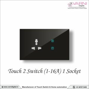 Touch 2 Switch 1 Socket