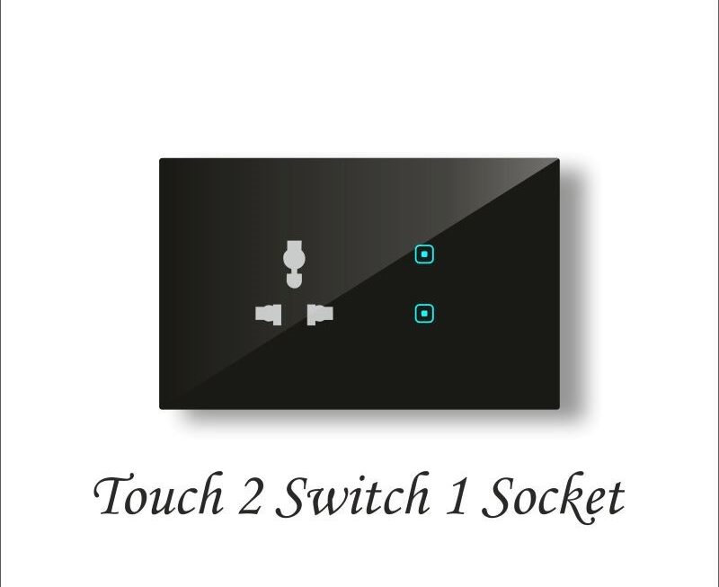 Touch 2 Switch 1 Socket