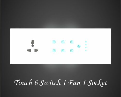 Touch 6 Switch 1 Fan 1 Socket
