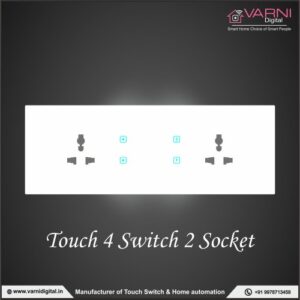 Touch 4 Switch 2 Socket