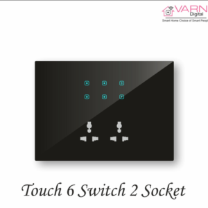Touch 6 Switch 2 Socket