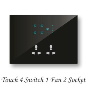 Touch 4 Switch 1 Fan 2 Socket