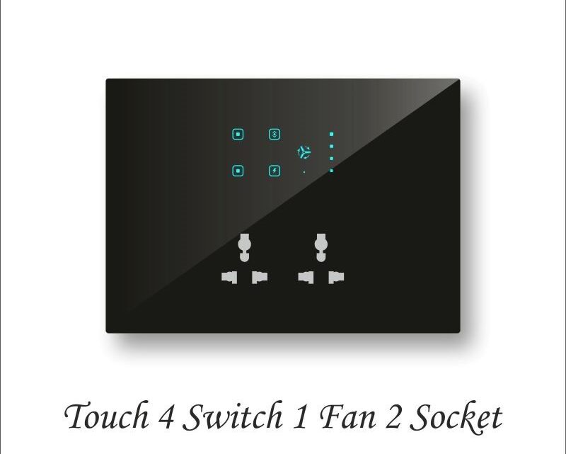 Touch 4 Switch 1 Fan 2 Socket