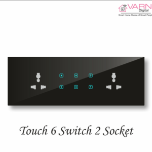 Touch 6 Switch 2 Socket