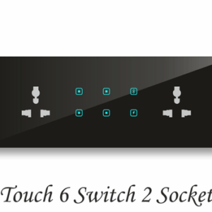 Touch 6 Switch 2 Socket