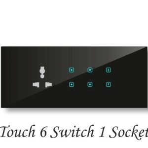 Touch 6 Switch 1 Socket