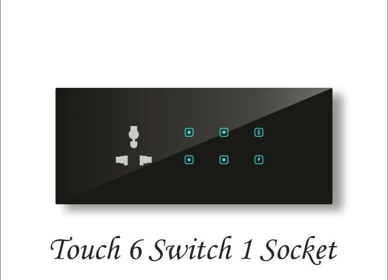 Touch 6 Switch 1 Socket
