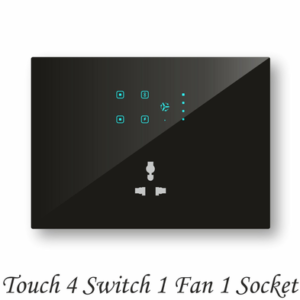 Touch 4 Switch 1 Fan 1 Socket