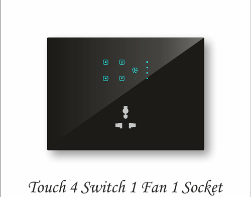 Touch 4 Switch 1 Fan 1 Socket