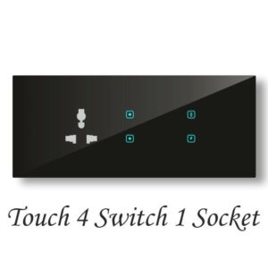 Touch 4 Switch 1 Socket