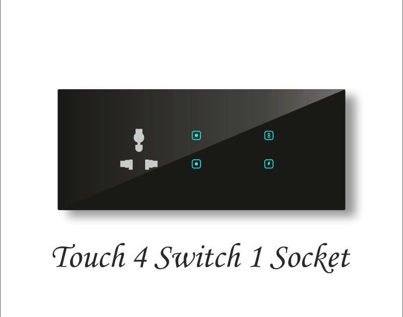 Touch 4 Switch 1 Socket