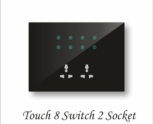 Touch 8 Switch 2 Socket