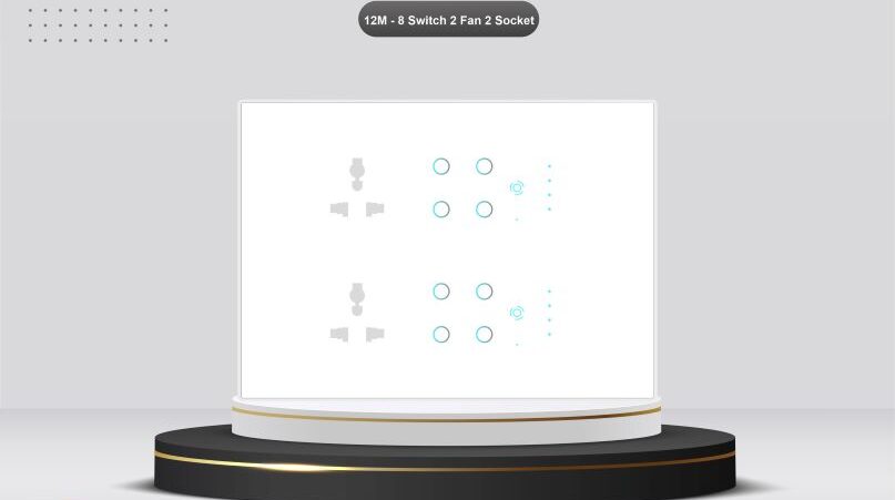 Edge 8 Switch 2 Fan 2 Socket - Image 3