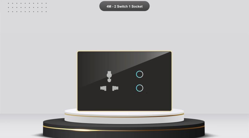Edge 2 Switch 1 Socket