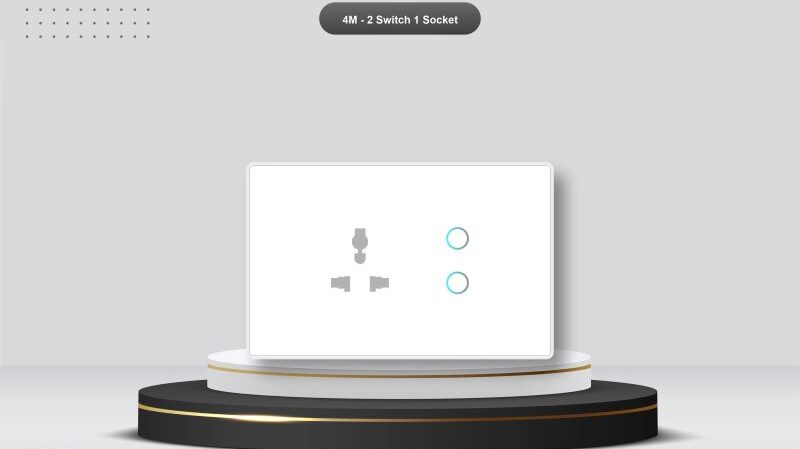 Edge 2 Switch 1 Socket - Image 5