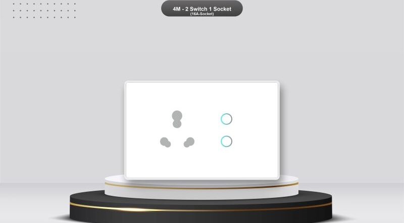 Edge 2 Switch 1 Socket - Image 4