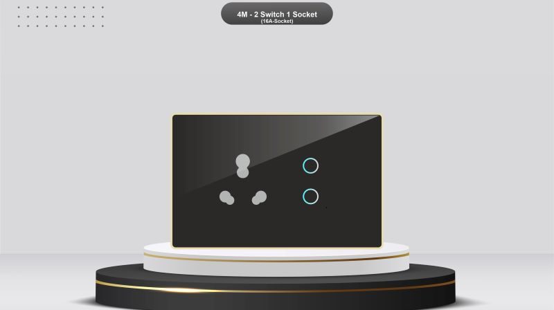Edge 2 Switch 1 Socket - Image 3