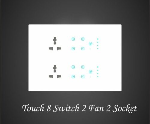 Touch 10 Switch 1 Fan 2 Socket